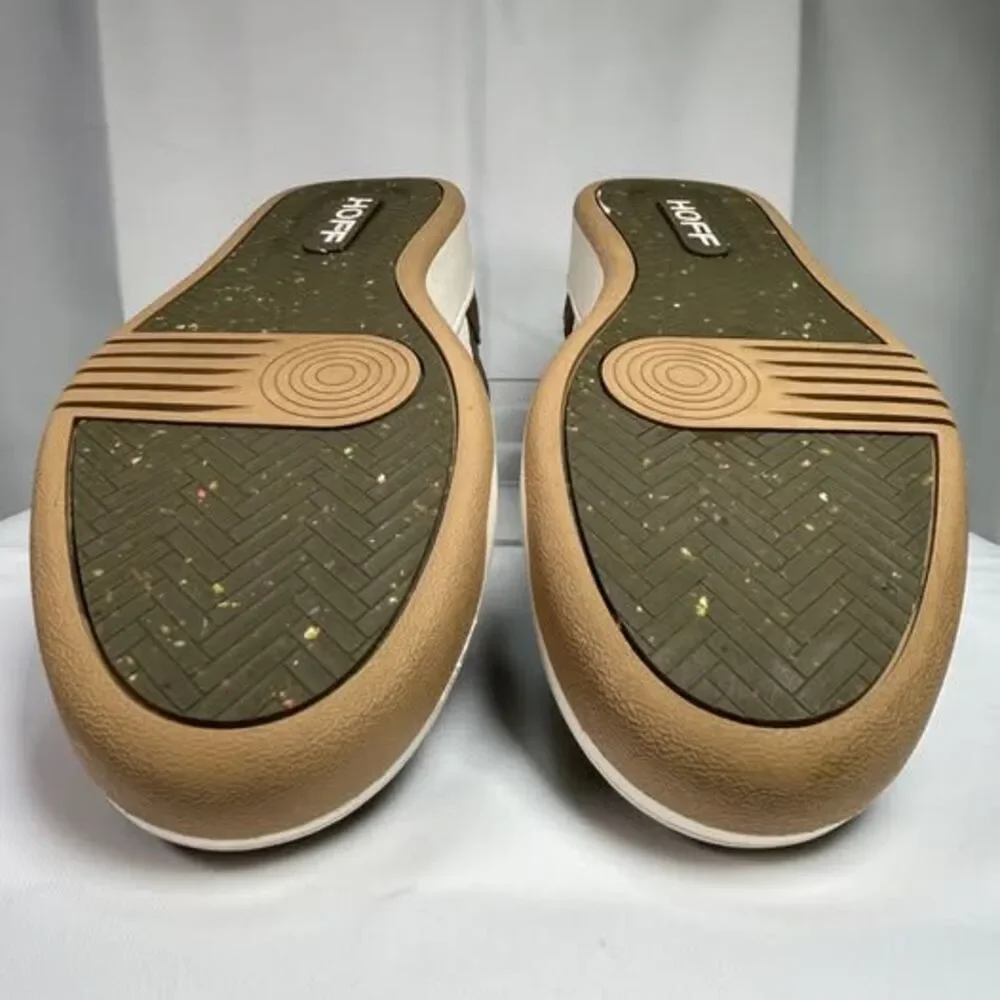 HOFF Metro Grand Central Sneakers Mens 8.5 Olive Green Suede Leather